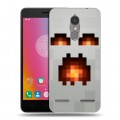 Дизайнерский пластиковый чехол для Lenovo K6 Minecraft