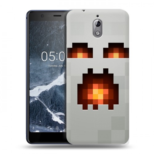 Дизайнерский силиконовый чехол для Nokia 3.1 Minecraft