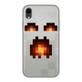 Дизайнерский силиконовый чехол для Iphone Xr Minecraft