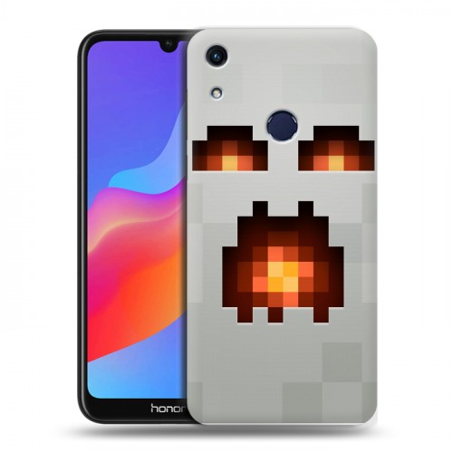 Дизайнерский пластиковый чехол для Huawei Honor 8A Minecraft