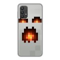 Дизайнерский силиконовый чехол для Samsung Galaxy A32 Minecraft