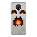 Дизайнерский силиконовый чехол для Nokia G10 Minecraft