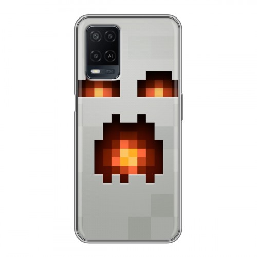 Дизайнерский силиконовый чехол для OPPO A54 Minecraft