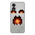 Дизайнерский силиконовый чехол для OPPO A38 4G Minecraft