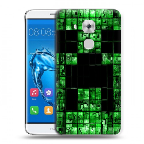 Дизайнерский пластиковый чехол для Huawei Nova Plus Minecraft