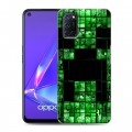 Дизайнерский пластиковый чехол для OPPO A52 Minecraft