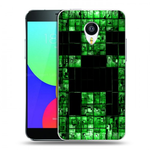 Дизайнерский пластиковый чехол для Meizu MX4 Pro Minecraft