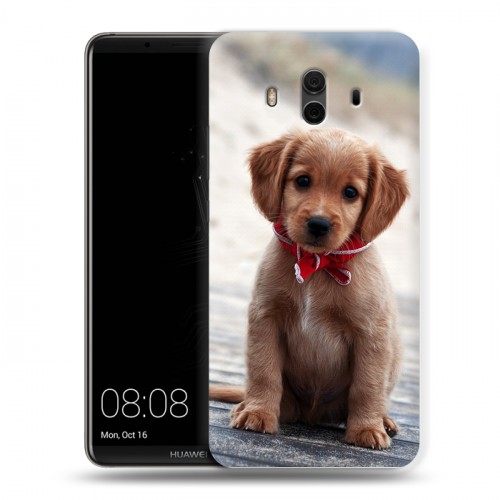 Дизайнерский пластиковый чехол для Huawei Mate 10 Щенки