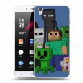 Дизайнерский пластиковый чехол для OnePlus X Minecraft