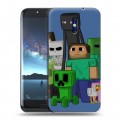 Дизайнерский силиконовый чехол для Doogee BL5000 Minecraft