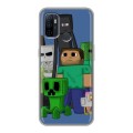 Дизайнерский силиконовый чехол для OPPO A53 Minecraft