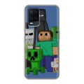 Дизайнерский силиконовый чехол для OPPO A54 Minecraft