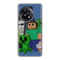 Дизайнерский силиконовый чехол для OnePlus 11R Minecraft