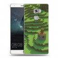 Дизайнерский пластиковый чехол для Huawei Mate S Minecraft