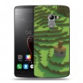 Дизайнерский пластиковый чехол для Lenovo A7010 Minecraft