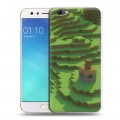 Дизайнерский силиконовый чехол для OPPO F3 Minecraft