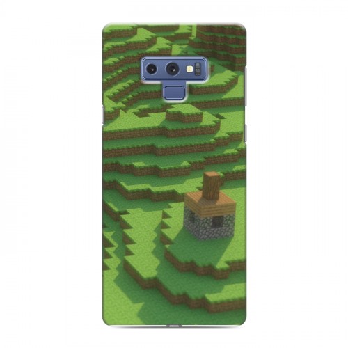 Дизайнерский силиконовый чехол для Samsung Galaxy Note 9 Minecraft