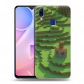 Дизайнерский пластиковый чехол для Vivo Y95 Minecraft