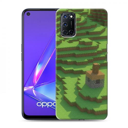 Дизайнерский пластиковый чехол для OPPO A52 Minecraft