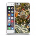 Дизайнерский силиконовый чехол для Iphone 6 Plus/6s Plus Minecraft