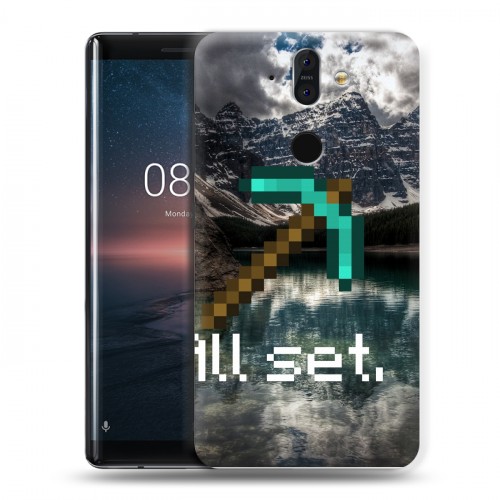 Дизайнерский пластиковый чехол для Nokia 8 Sirocco Minecraft