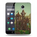 Дизайнерский пластиковый чехол для Meizu M2 Note Minecraft