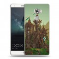 Дизайнерский пластиковый чехол для Huawei Mate S Minecraft