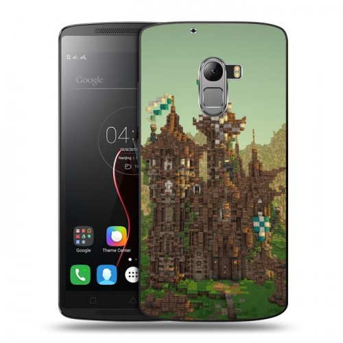 Дизайнерский пластиковый чехол для Lenovo A7010 Minecraft