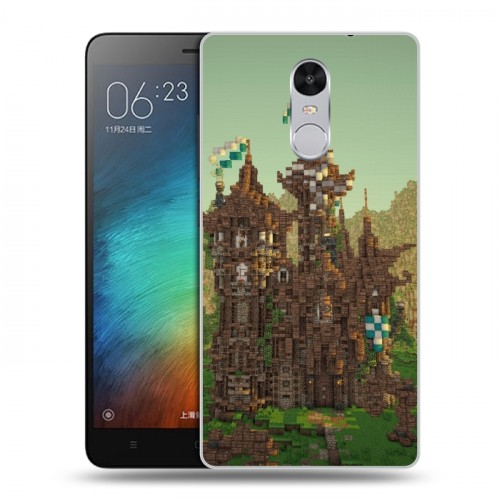 Дизайнерский силиконовый чехол для Xiaomi RedMi Pro Minecraft