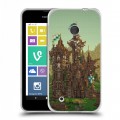 Дизайнерский пластиковый чехол для Nokia Lumia 530 Minecraft