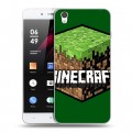 Дизайнерский пластиковый чехол для OnePlus X Minecraft