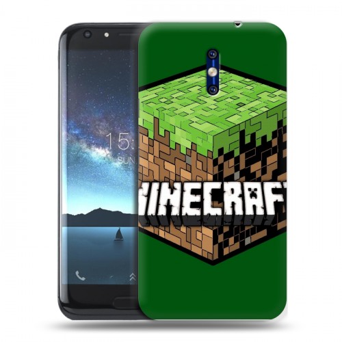 Дизайнерский силиконовый чехол для Doogee BL5000 Minecraft