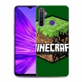 Дизайнерский силиконовый чехол для Realme 5 Minecraft