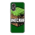 Дизайнерский силиконовый чехол для OPPO A17 Minecraft