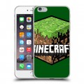 Дизайнерский силиконовый чехол для Iphone 6 Plus/6s Plus Minecraft