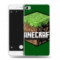 Дизайнерский пластиковый чехол для Lenovo S90 Minecraft