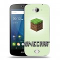 Дизайнерский силиконовый чехол для Acer Liquid Z530 Minecraft