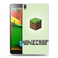 Дизайнерский силиконовый чехол для Lenovo Phab Minecraft