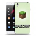 Дизайнерский пластиковый чехол для OnePlus X Minecraft