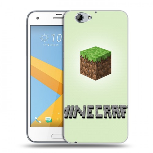 Дизайнерский пластиковый чехол для HTC One A9S Minecraft