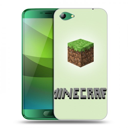 Дизайнерский силиконовый чехол для Elephone S7 Minecraft