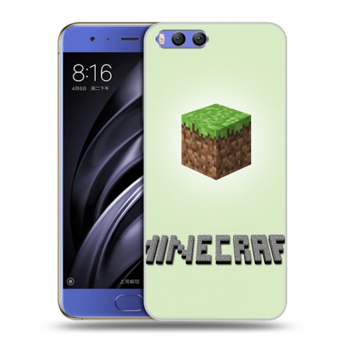 Дизайнерский пластиковый чехол для Xiaomi Mi6 Minecraft