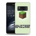 Дизайнерский силиконовый чехол для ASUS ZenFone AR Minecraft