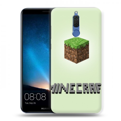 Дизайнерский силиконовый чехол для Huawei Nova 2i Minecraft