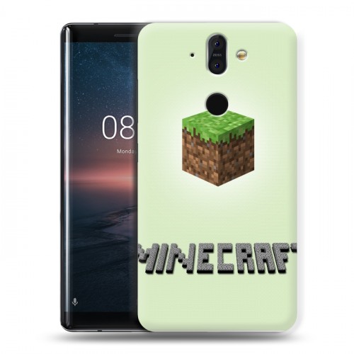 Дизайнерский пластиковый чехол для Nokia 8 Sirocco Minecraft
