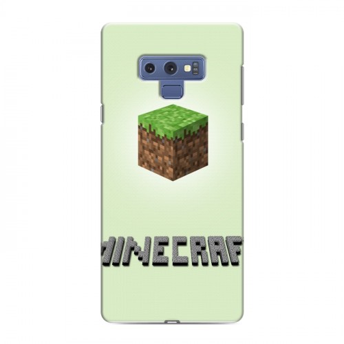 Дизайнерский силиконовый с усиленными углами чехол для Samsung Galaxy Note 9 Minecraft