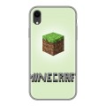 Дизайнерский пластиковый чехол для Iphone Xr Minecraft