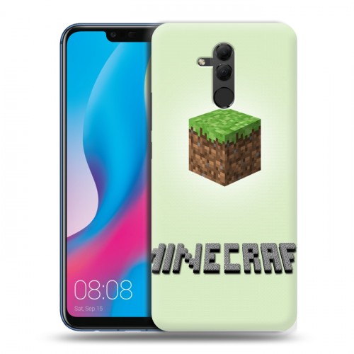 Дизайнерский силиконовый с усиленными углами чехол для Huawei Mate 20 Lite Minecraft