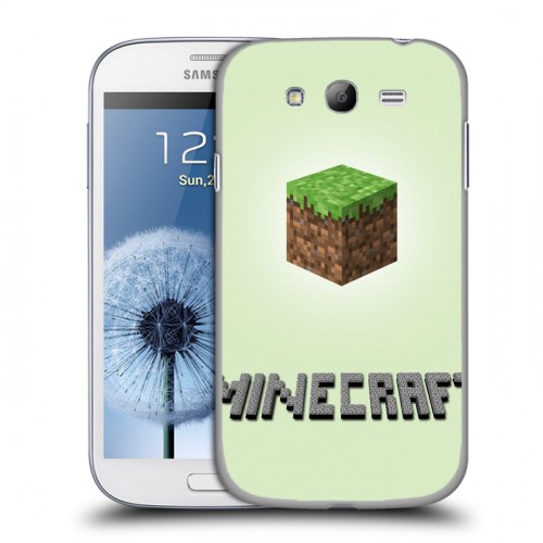 Дизайнерский пластиковый чехол для Samsung Galaxy Grand Minecraft
