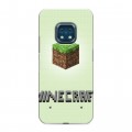 Дизайнерский силиконовый с усиленными углами чехол для Nokia XR20 Minecraft